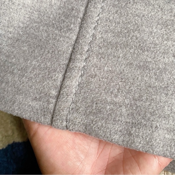 🩶 H&M GREY WOVEN STITCHED FALL JACKET! - Picture 11 of 16